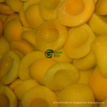 Frozen IQF Yellow Peach Halves in High Quality